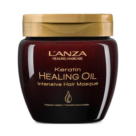 Open Box - L'ANZA Keratin Healing Oil Intensive Hair Masque for Damaged Hair, - Picture 1 of 4